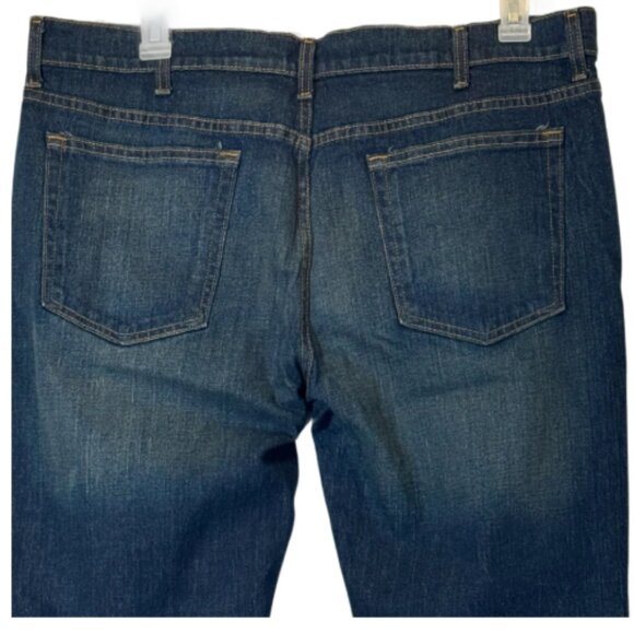 Men's Dark Denim Jeans 38X34 - Picture 5 of 6